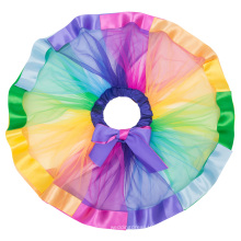 Grace Karin Girls Layered Tiered Rainbow Ribbon Tutu Dance Ballet Jupe 1 ~ 9Years CL010494-1